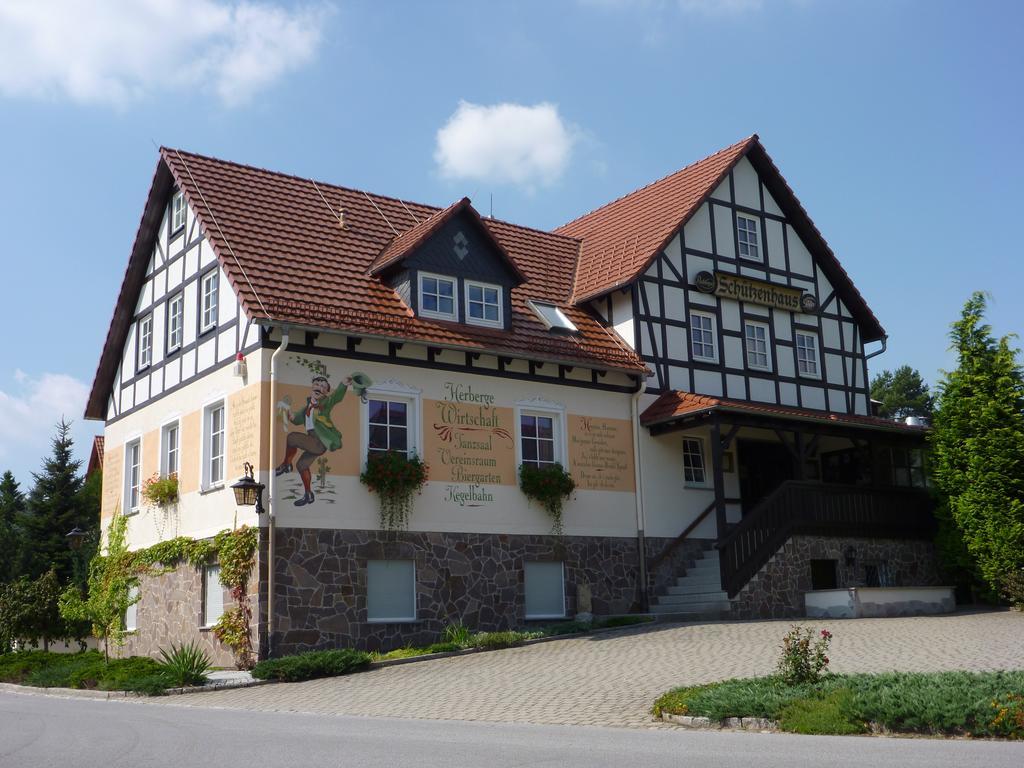 Landgasthof Pension Schutzenhaus Durrhennersdorf Exteriér fotografie