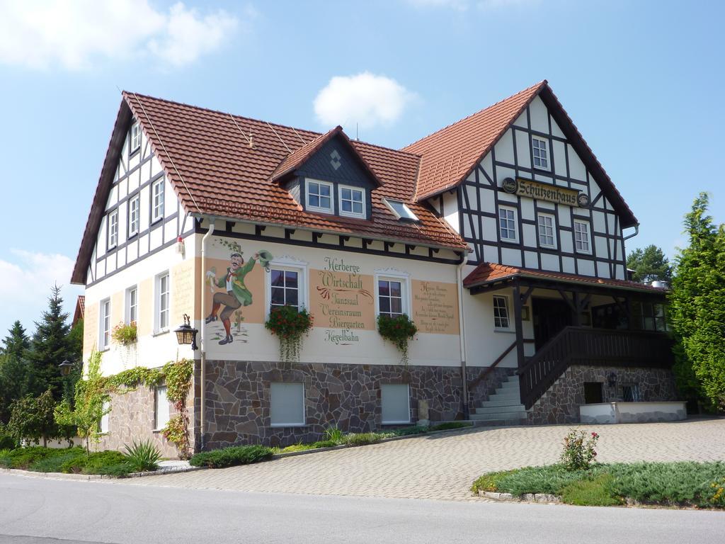 Landgasthof Pension Schutzenhaus Durrhennersdorf Exteriér fotografie