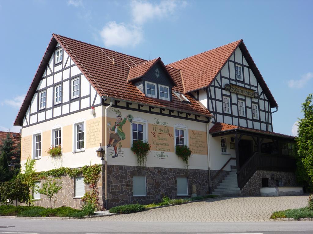 Landgasthof Pension Schutzenhaus Durrhennersdorf Exteriér fotografie